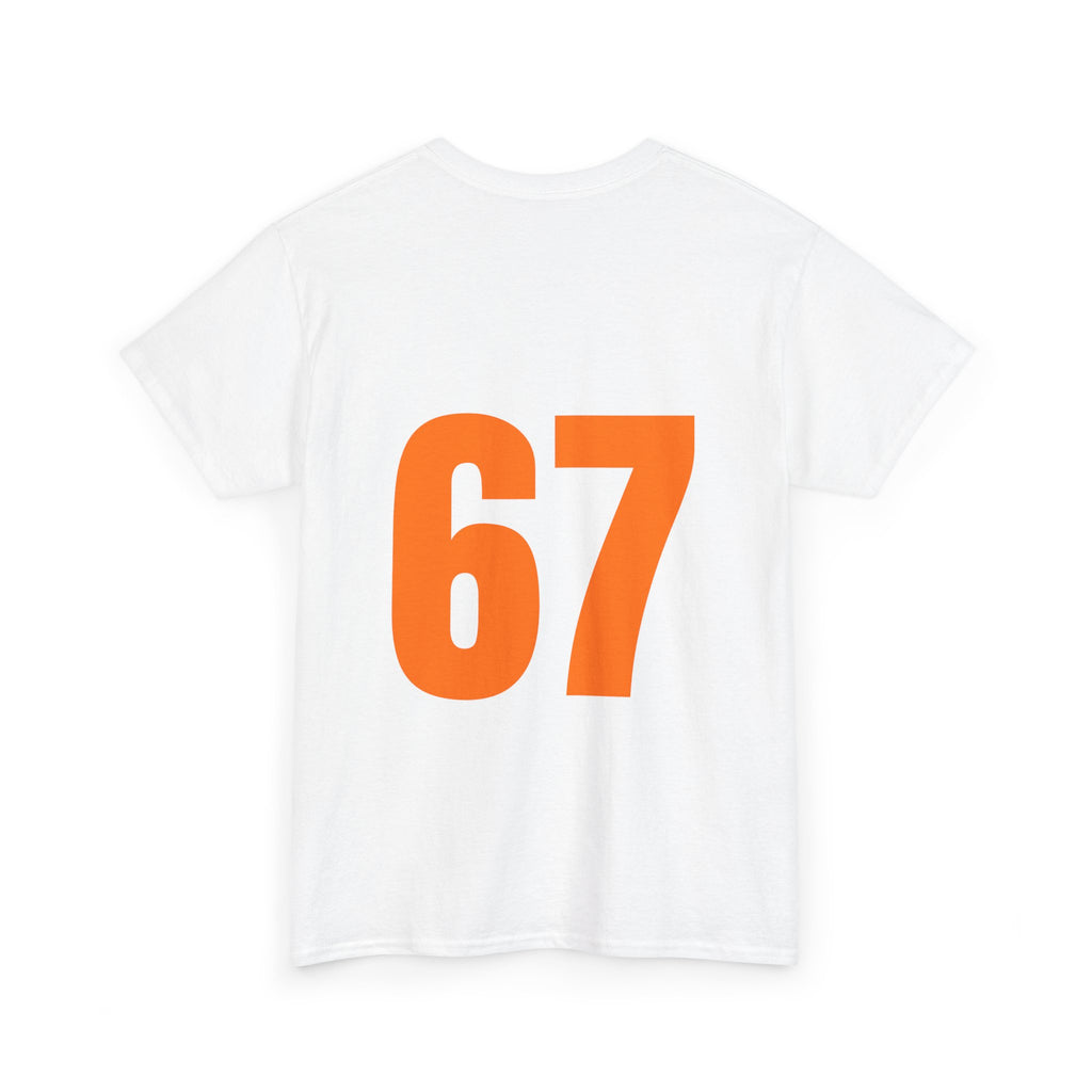 67 T-Shirt — Minimal Athletic Jersey Style T-Shirt