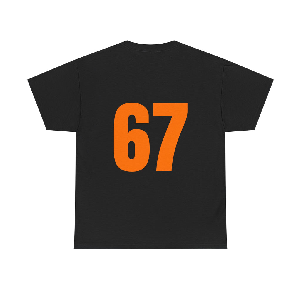 67 T-Shirt — Minimal Athletic Jersey Style T-Shirt