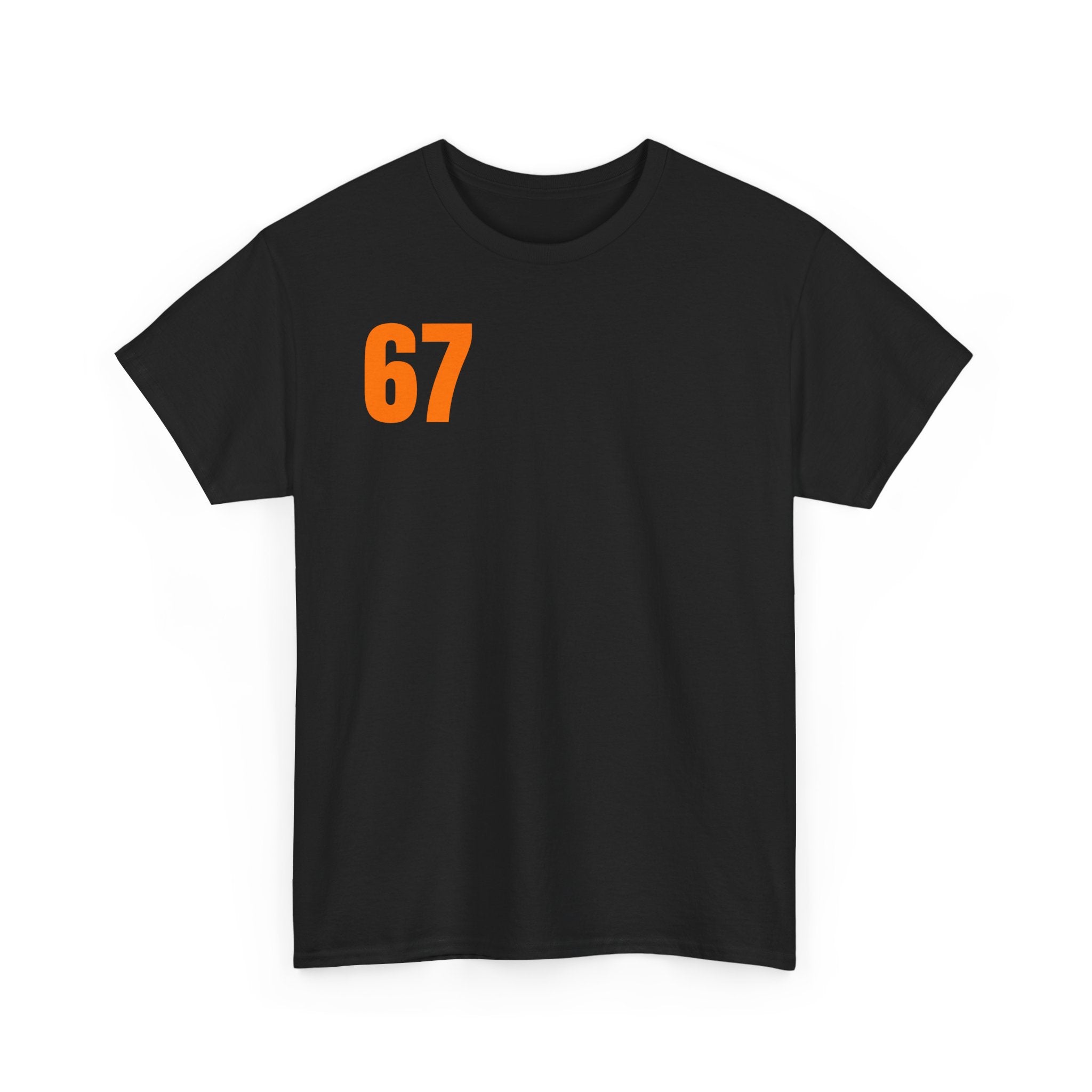 67 T-Shirt — Minimal Athletic Jersey Style T-Shirt