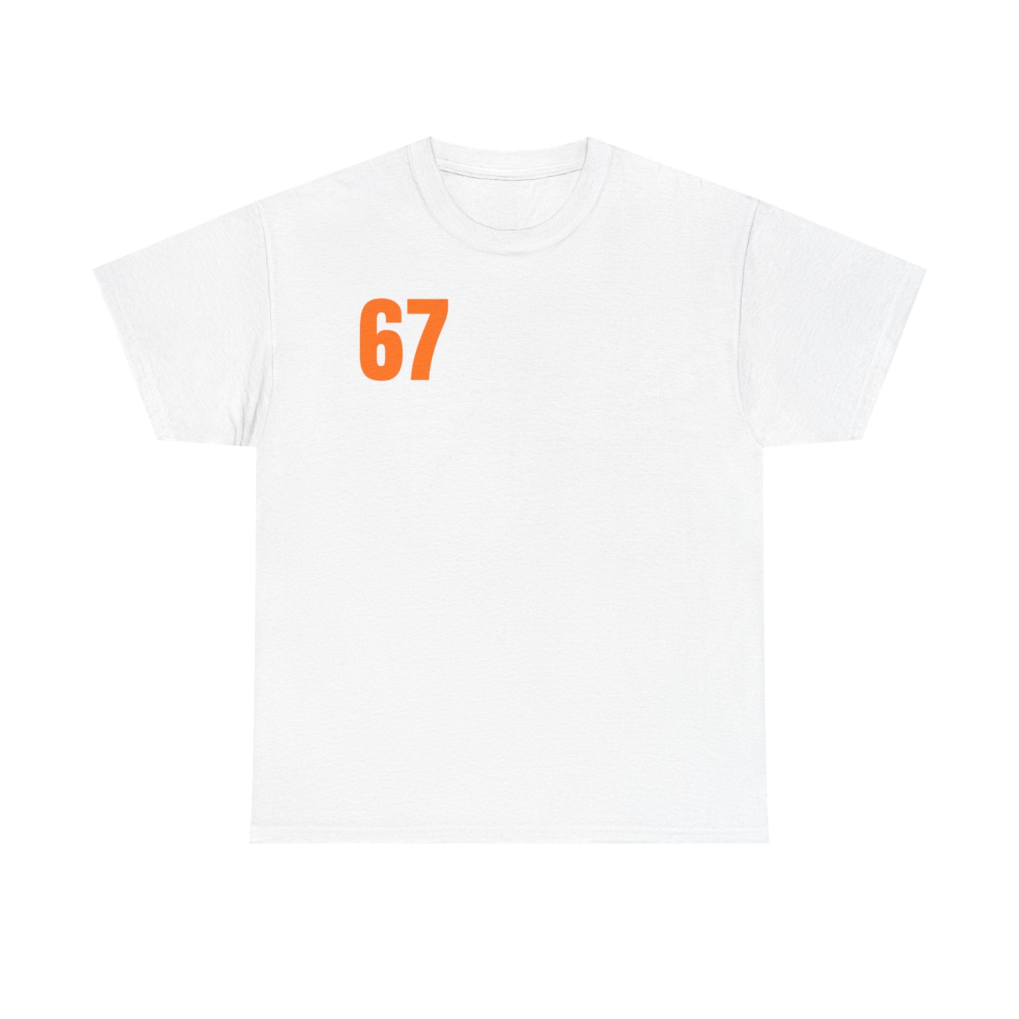 67 T-Shirt — Minimal Athletic Jersey Style T-Shirt