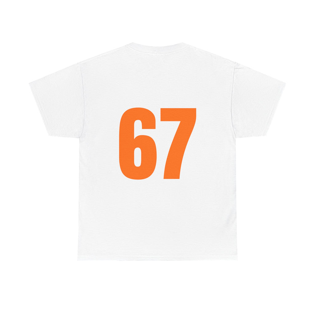 67 T-Shirt — Minimal Athletic Jersey Style T-Shirt